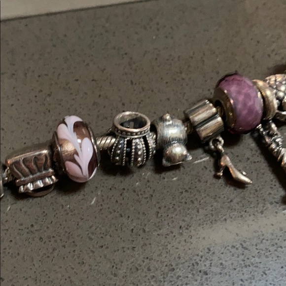 Authentic Pandora Bracelet and Charms - Picture 4 of 5